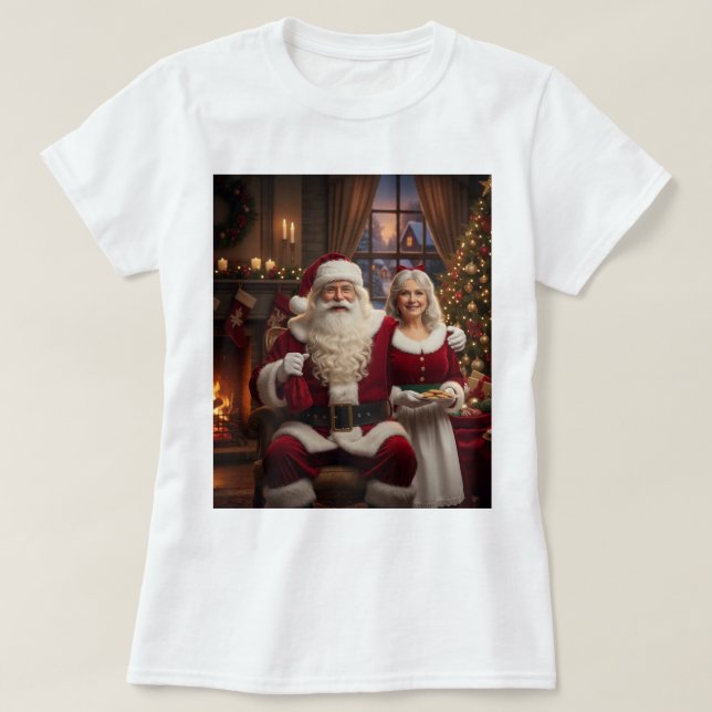 T-shirt Camiseta Um Natal Feliz (Design devant)
