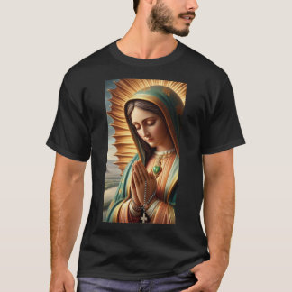 T-shirt Camiseta Virgen Del Rosario