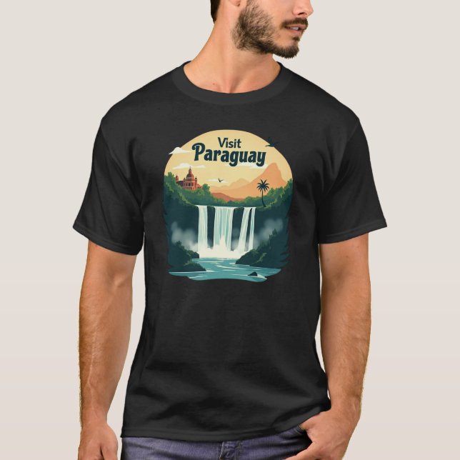 T-shirt Camiseta "Visita Paraguay" (Devant)