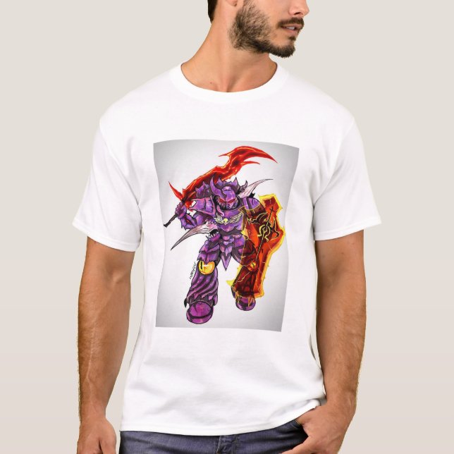 T-shirt Camiseta warhammer 40k marines (Devant)