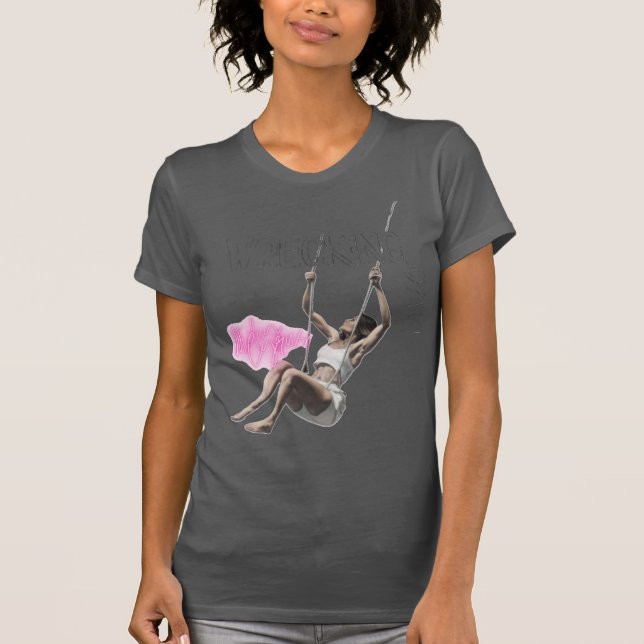 T-shirt Camiseta Wrecking Ball Cyrus (Devant)