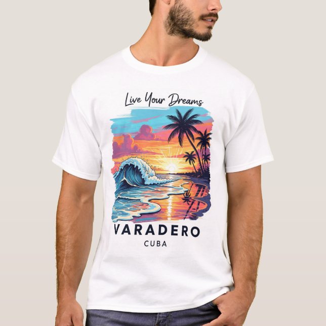 T-shirt Camisetas coloridas y frescas  (Devant)