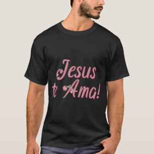 T-shirt Camisetas Cristianas en espanol Frases Biblia Jesu
