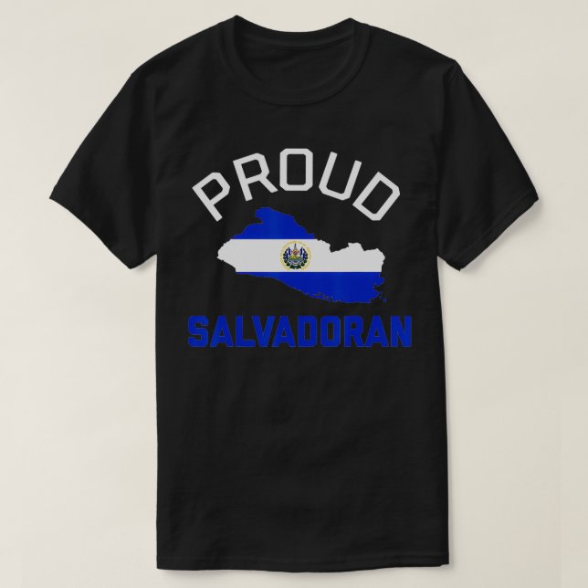 T-shirt Camisetas Del El Salvador Para Mujeres Fier Salva (Design devant)