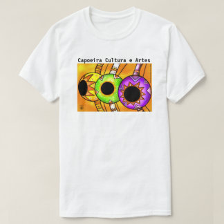 T-shirt Camisetas Masculinas com desenhos de Capoeira