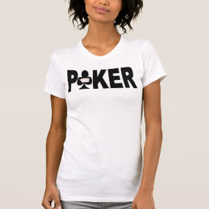 T-shirt Camisole de dames de joueur de poker