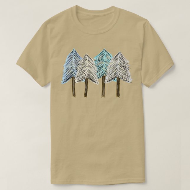 T-shirt camo arbre de noël 1 (Design devant)