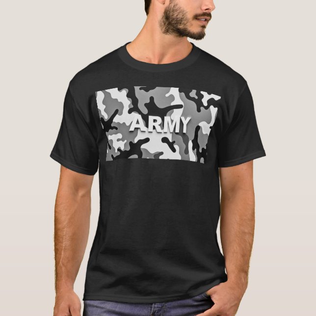 T-shirt Camo Armée Urbaine (Devant)