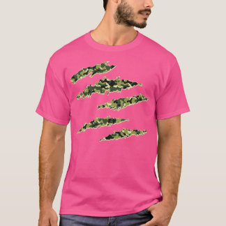 T-shirt Camo de la marine américaine Motif de Camoue