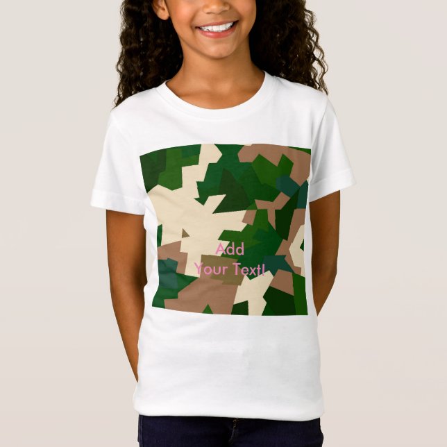 T-Shirt Camo de toundra sèche (Devant)