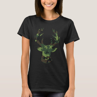 T-shirt Camo Deer Hunting Camouflage Deer Hunting Season H