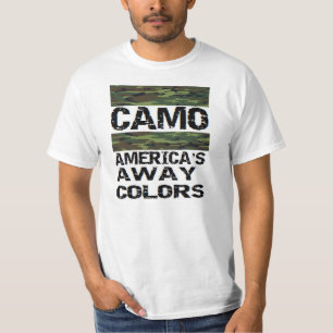 T-shirt camo : les couleurs parties de l'Amérique