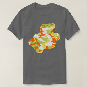 T-shirt Camo Motif Paint Splat v3