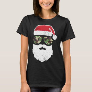 T-shirt Camo Noël en Juillet Rétro Vintage Camo Noël
