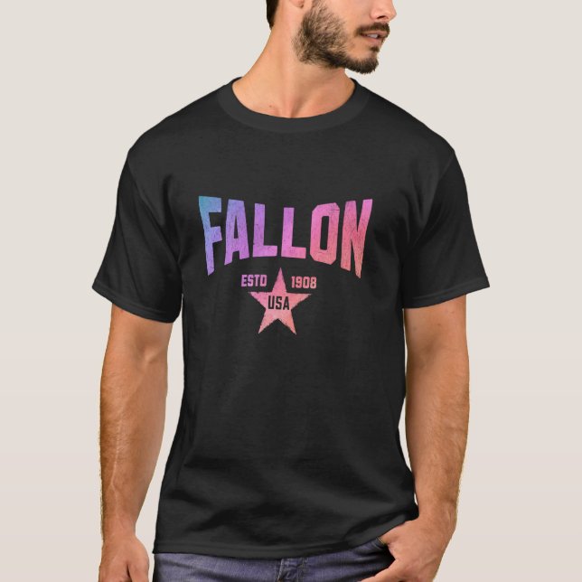 T-shirt Camo Souvenir USA Star Fallon Nevada (Devant)