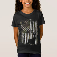 Camo US Drapeau Der Elk Buck Camoflage Chasse Chas