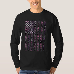T-shirt Camouflage Camo Chasse aux Cerfs Roses Etats-Unis