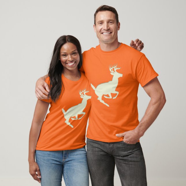 T-shirt Camouflage Camo Woodland Buck Deer (Unisexe)