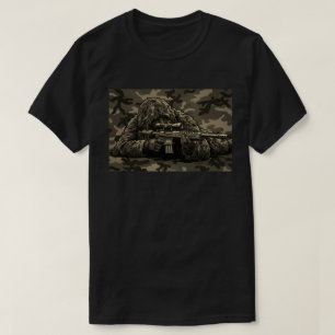 T-shirt Camouflage de combinaison Ghillie de sniper