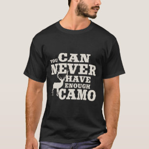 T-shirt Camouflage de l'Humour de chasse aux cerfs