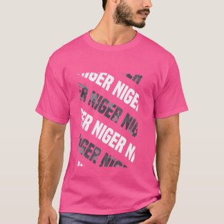 T-shirt Camouflage en gris Motif du Niger