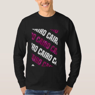T-shirt Camouflage rose Motif du Caire