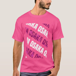 T-shirt Camouflage rose Motif Osaka