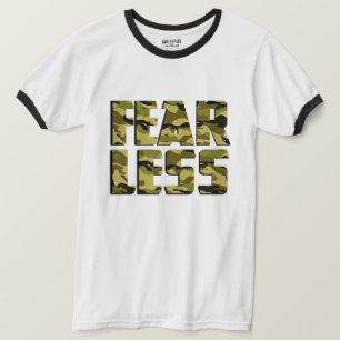 T-shirt Camouflage sans peur