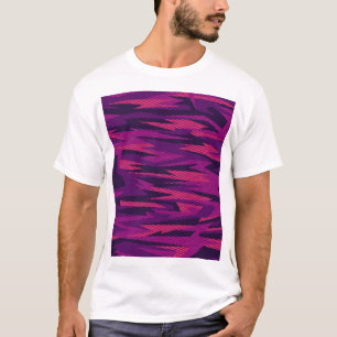 T-shirt Camouflage trié : Motif géométrique Abstrait