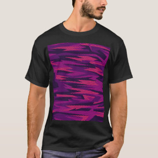 T-shirt Camouflage trié : Motif géométrique Abstrait