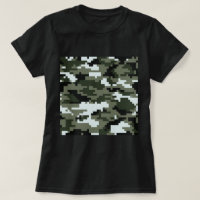 Camouflage urbain numérique à 8 bits / Camo