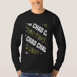 T-shirt Camouflage vert du Motif de Camo Tchad