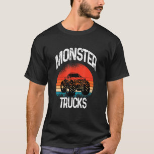 T-shirt Camouflage vintage de camions Monster
