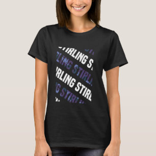 T-shirt Camouflage violet Motif Stirling Camo
