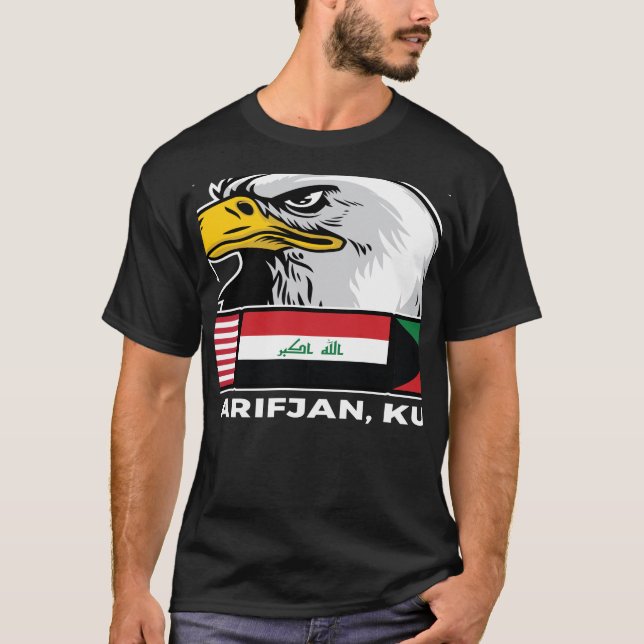 T-shirt Camp Arifjan Shirt Long Sleeve Opération Iraqi Fre (Devant)