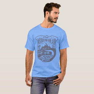 T-shirt Camp Arrowhead, montagnes sauvages,