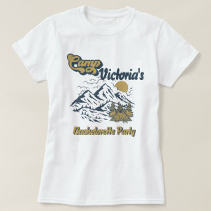 T-shirt Camp Bachelorette Filles Week-end Fête