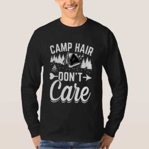 T-shirt Camp Cheveux N'Ont Pas D'Importance Camping Campi