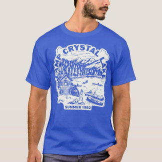 T-shirt Camp Crystal Lake Été 82 sur la nuit
