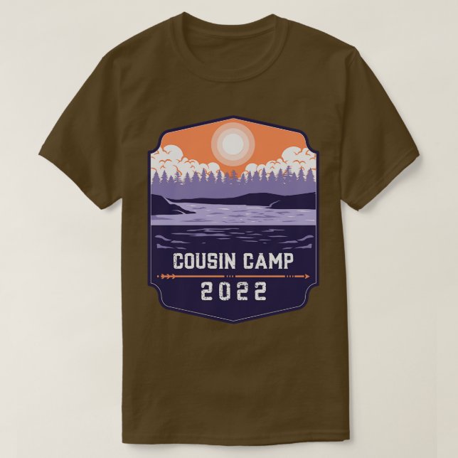 T-shirt Camp de Cousin 2022 (Design devant)