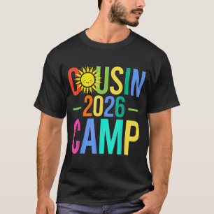 T-shirt Camp de cousins 2026 vacances familiales estivales