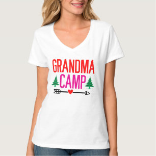T-shirt Camp de grand-mère