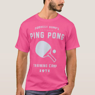 T-shirt Camp d'entraînement de Forrest Gump Ping Pong
