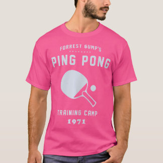 T-shirt Camp d'entraînement de Forrest Gump Ping Pong