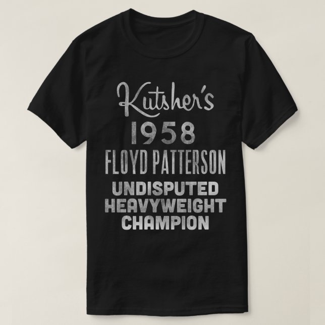 T-shirt Camp d'entraînement    ShirtFloyd Patterson Classi (Design devant)