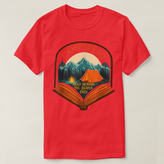 T-shirt Camp d'été 2022 Read Beyond the Beaten Path STEM  (Design devant)