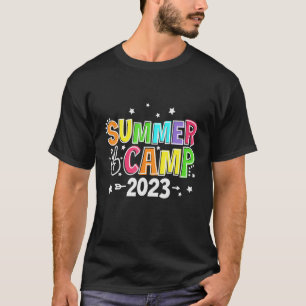 T-shirt Camp d'été 2023 pour amis et copains pour signer a