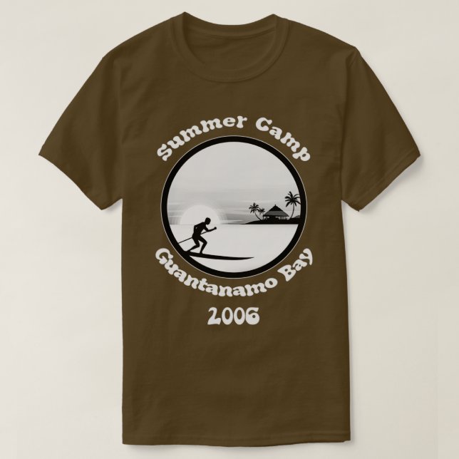 T-shirt Camp d'été de la baie de Guantanamo 2006 (Design devant)