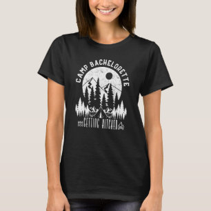 T-shirt Camp Enterrement de Vie de Jeune Fille Mariée Fête