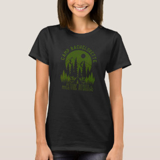 T-shirt Camp Enterrement de Vie de Jeune Fille Mariée Fête